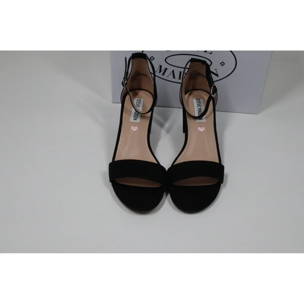 Steve‎ Madden Jcarrson Big Girls Dress Sandal - Black - Size 4